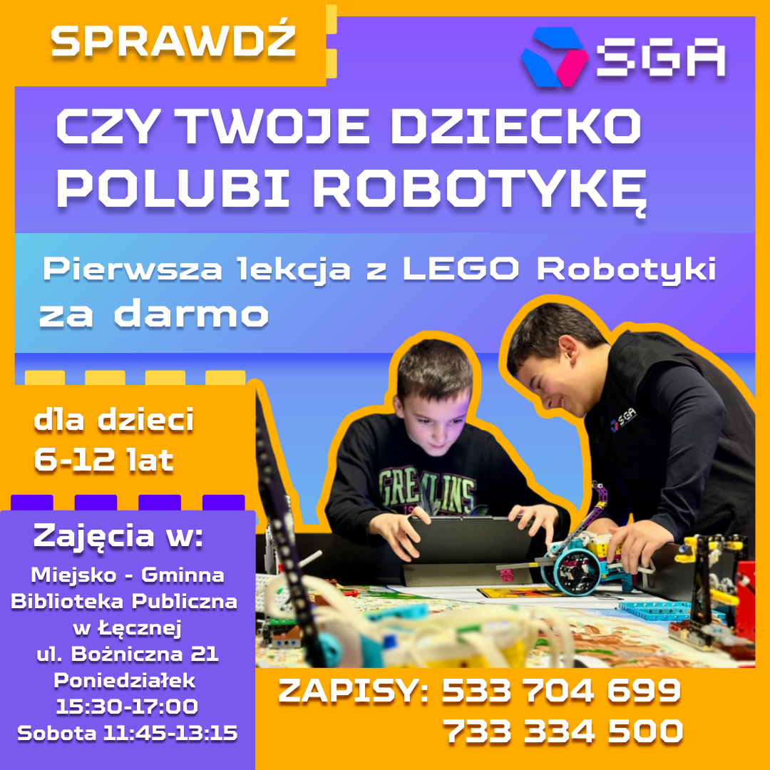 łęczna robotyka plakat