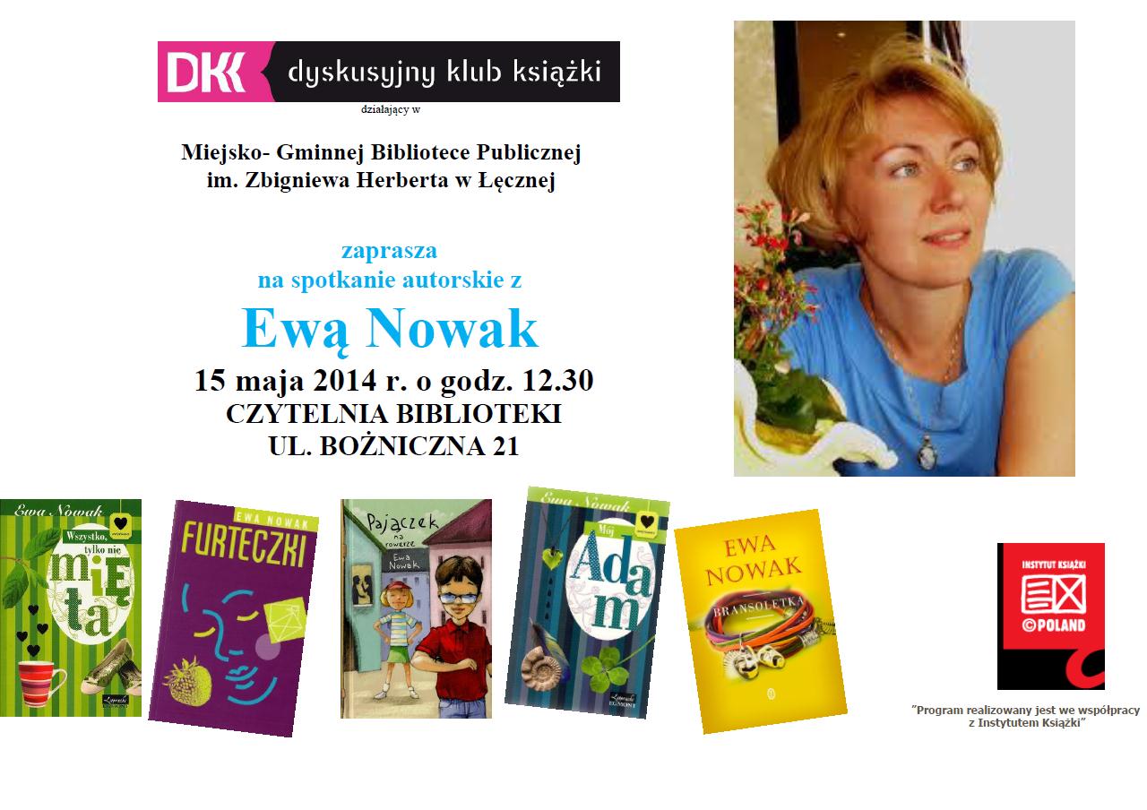 Ewa Nowak plakat