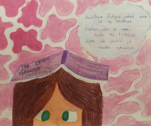 Maria Kwiecień ll miejsce 
kl. 4-8