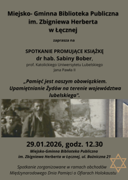 Spotkanie z dr hab. Sabiną Bober