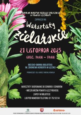 Zapraszamy na warsztaty